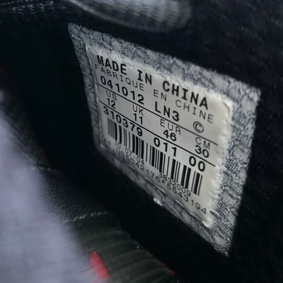 Nike 2004 Shox VC 4 Bred Black Red Vince Carter Sneakers Men Sz 12 310379-011 - Picture 6 of 16